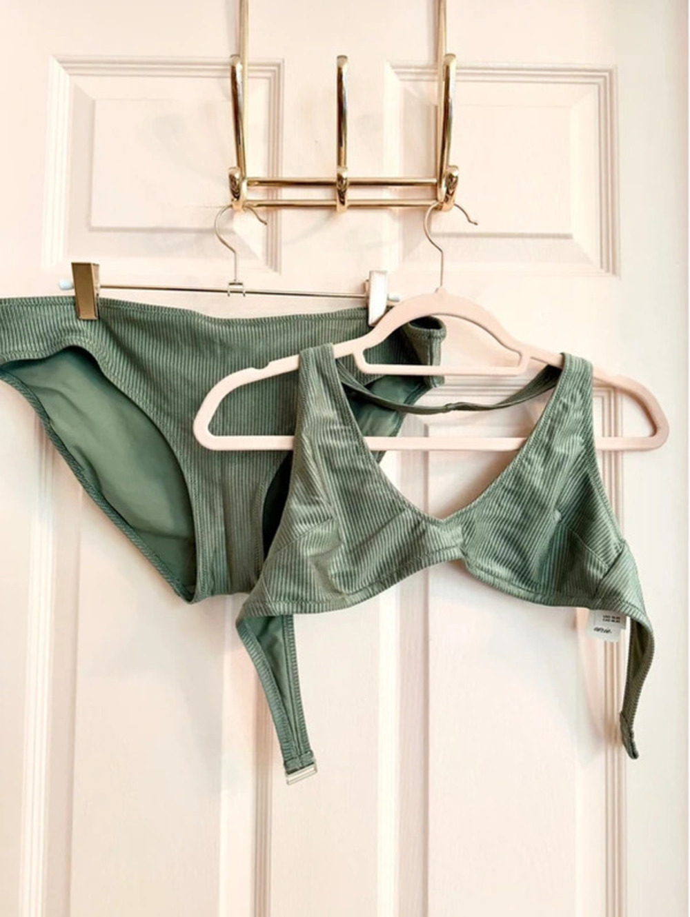 NWT green aerie bikini